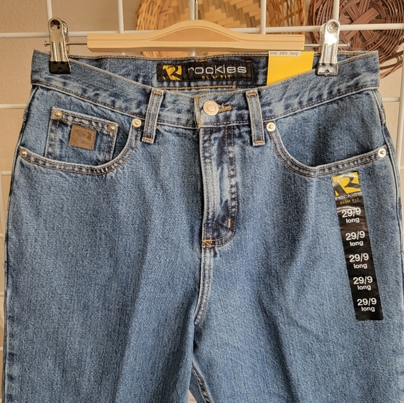 Rockies Vintage 5 Pocket Jean SZ 9 - Picture 2 of 6